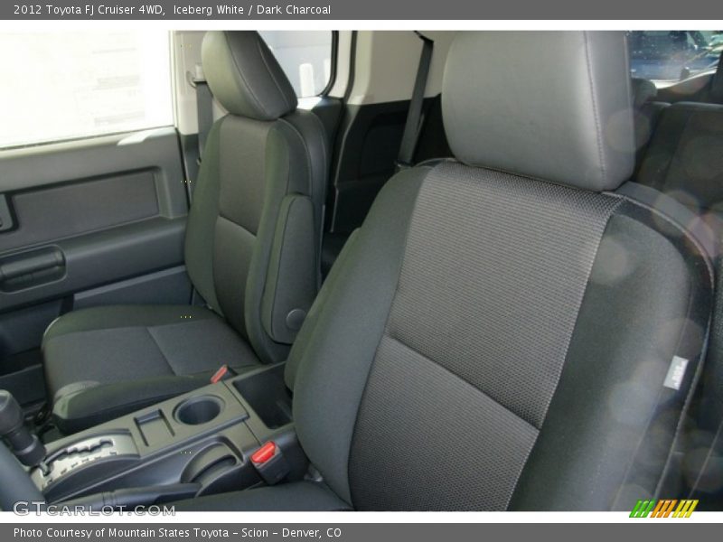 Iceberg White / Dark Charcoal 2012 Toyota FJ Cruiser 4WD