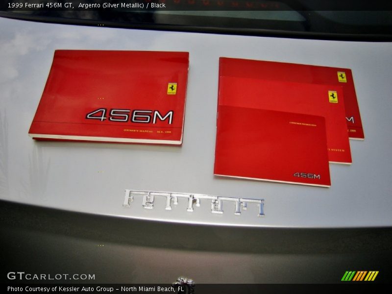 Argento (Silver Metallic) / Black 1999 Ferrari 456M GT