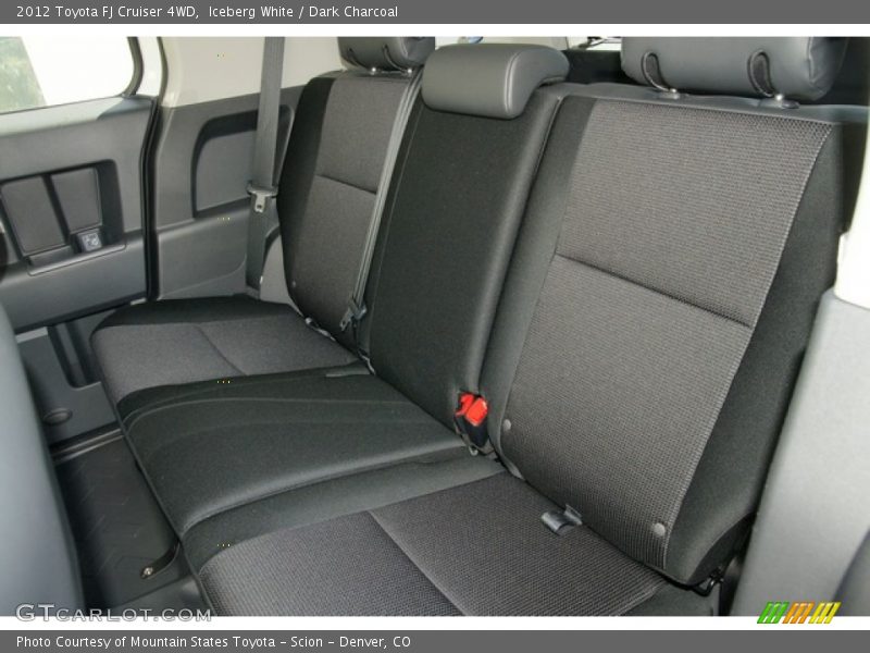 Iceberg White / Dark Charcoal 2012 Toyota FJ Cruiser 4WD