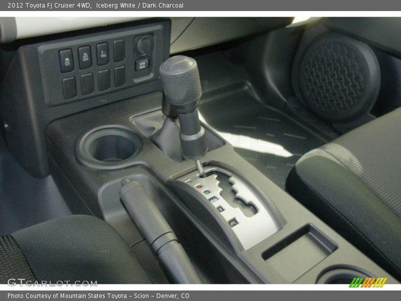 Iceberg White / Dark Charcoal 2012 Toyota FJ Cruiser 4WD