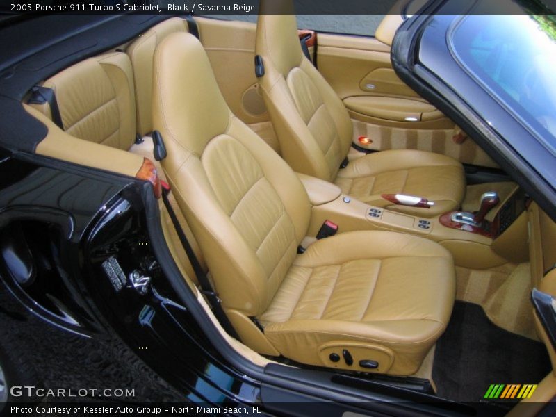 Front Seat of 2005 911 Turbo S Cabriolet