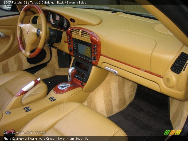  2005 911 Turbo S Cabriolet Savanna Beige Interior