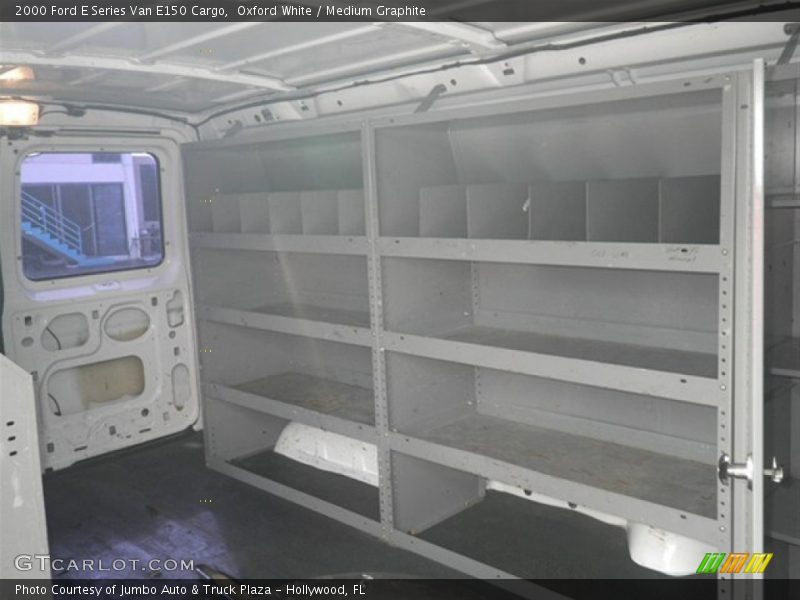 Oxford White / Medium Graphite 2000 Ford E Series Van E150 Cargo