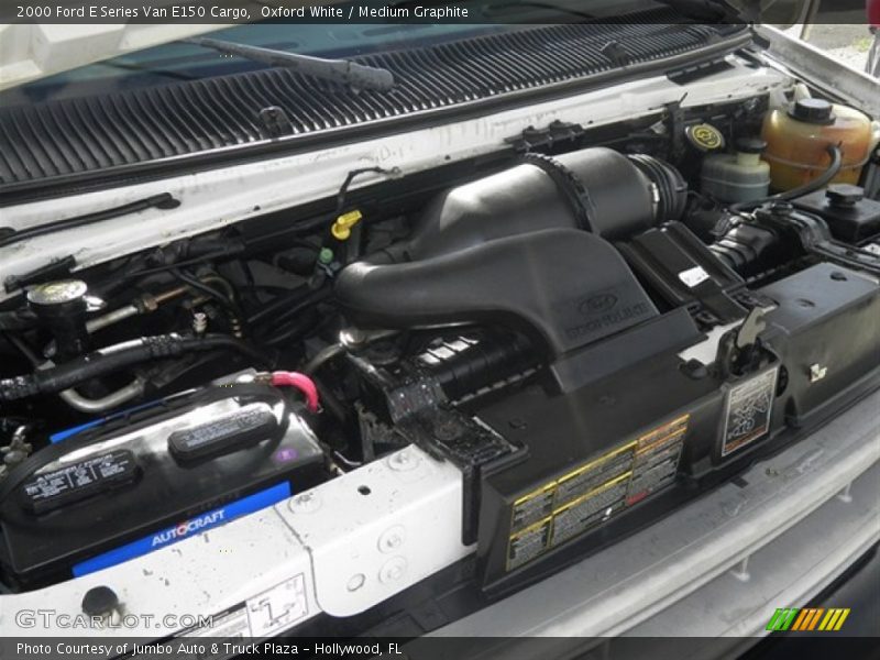 Oxford White / Medium Graphite 2000 Ford E Series Van E150 Cargo