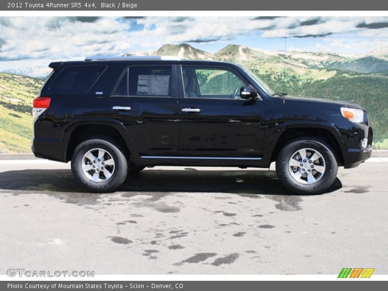 Black / Beige 2012 Toyota 4Runner SR5 4x4