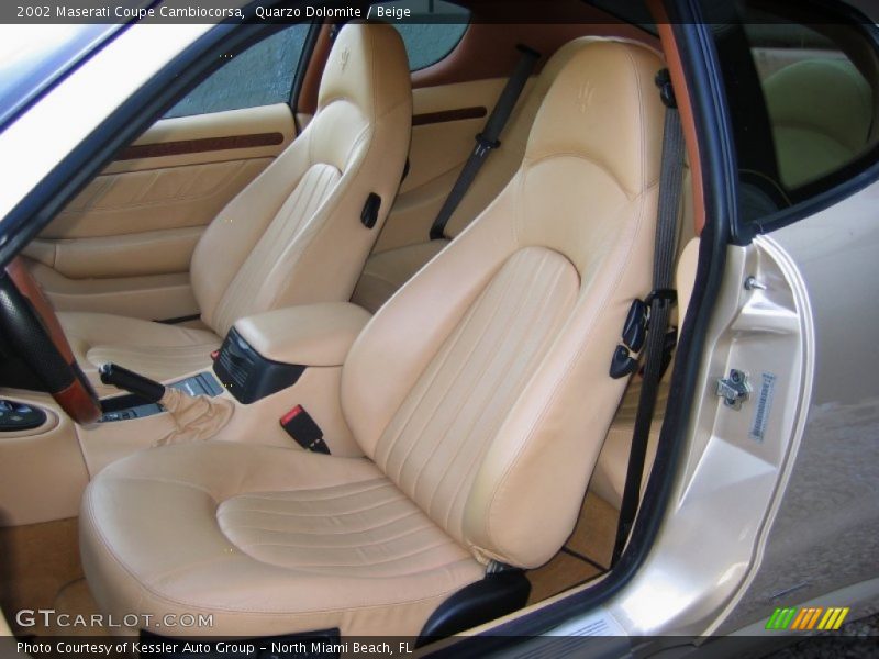  2002 Coupe Cambiocorsa Beige Interior
