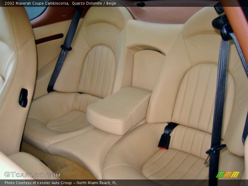  2002 Coupe Cambiocorsa Beige Interior