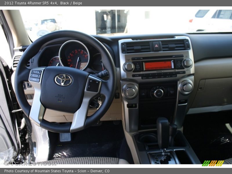 Black / Beige 2012 Toyota 4Runner SR5 4x4