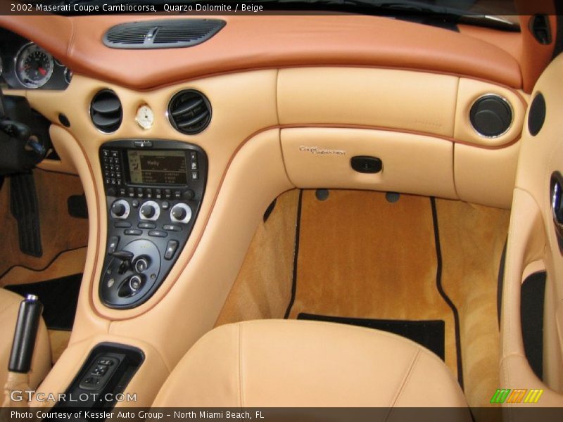 Quarzo Dolomite / Beige 2002 Maserati Coupe Cambiocorsa