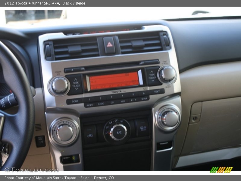 Black / Beige 2012 Toyota 4Runner SR5 4x4