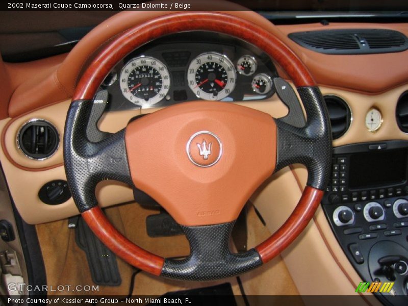 2002 Coupe Cambiocorsa Steering Wheel