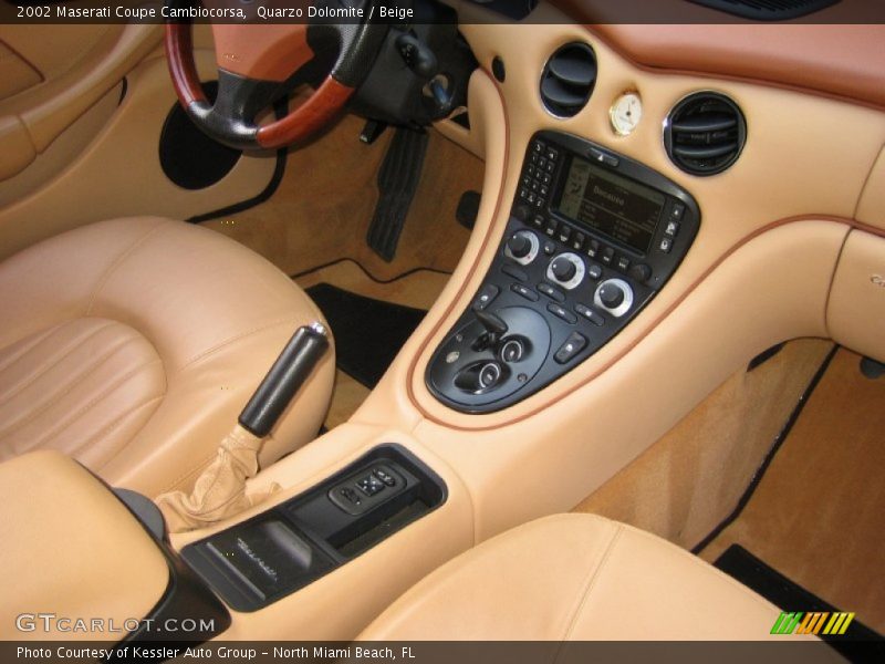 Quarzo Dolomite / Beige 2002 Maserati Coupe Cambiocorsa