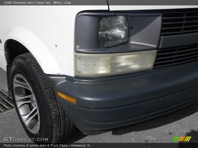 White / Gray 1998 Chevrolet Astro Cargo Van