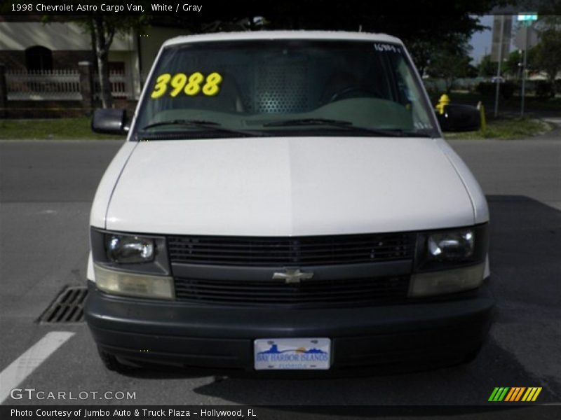 White / Gray 1998 Chevrolet Astro Cargo Van