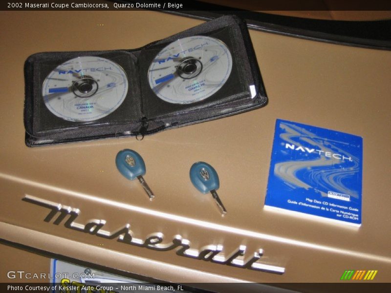 Keys of 2002 Coupe Cambiocorsa