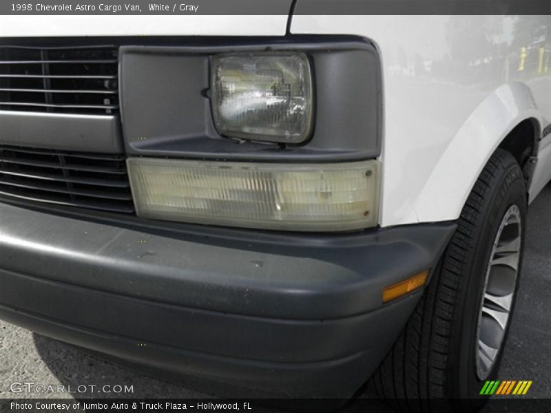 White / Gray 1998 Chevrolet Astro Cargo Van