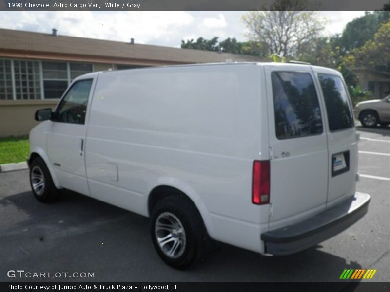 White / Gray 1998 Chevrolet Astro Cargo Van