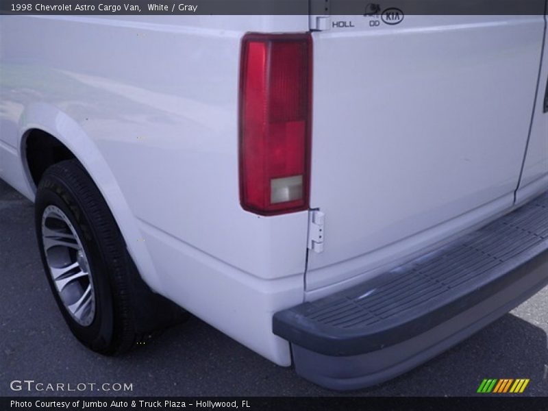 White / Gray 1998 Chevrolet Astro Cargo Van