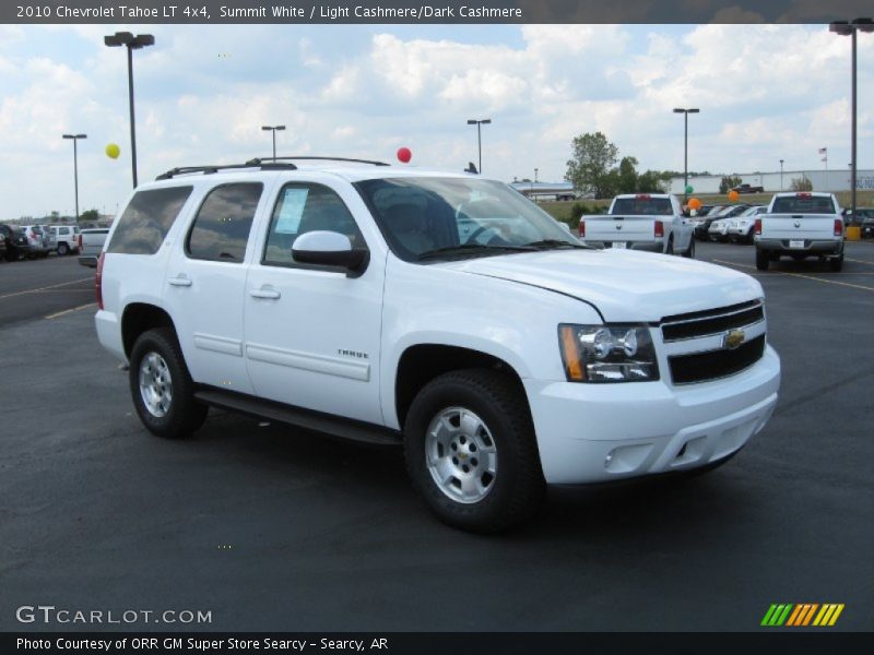 Summit White / Light Cashmere/Dark Cashmere 2010 Chevrolet Tahoe LT 4x4