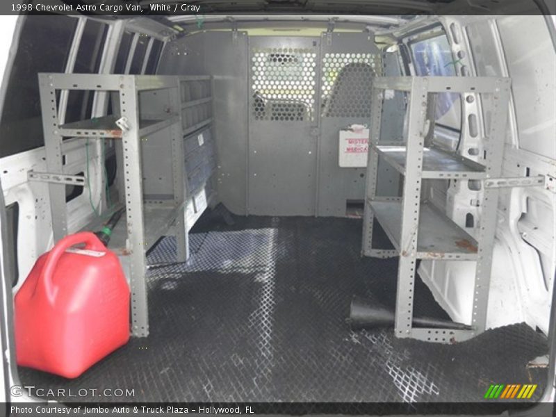 White / Gray 1998 Chevrolet Astro Cargo Van