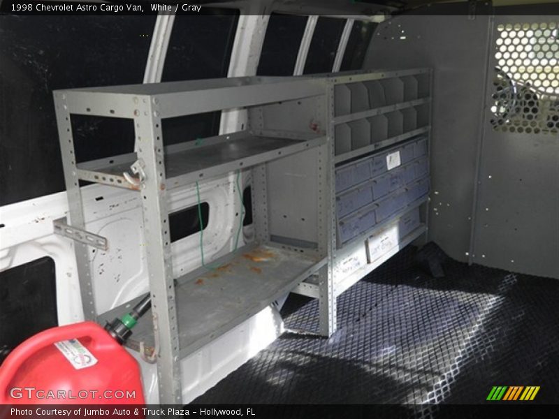 White / Gray 1998 Chevrolet Astro Cargo Van