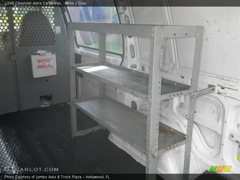 White / Gray 1998 Chevrolet Astro Cargo Van