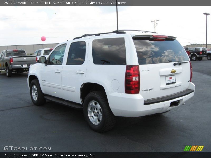 Summit White / Light Cashmere/Dark Cashmere 2010 Chevrolet Tahoe LT 4x4