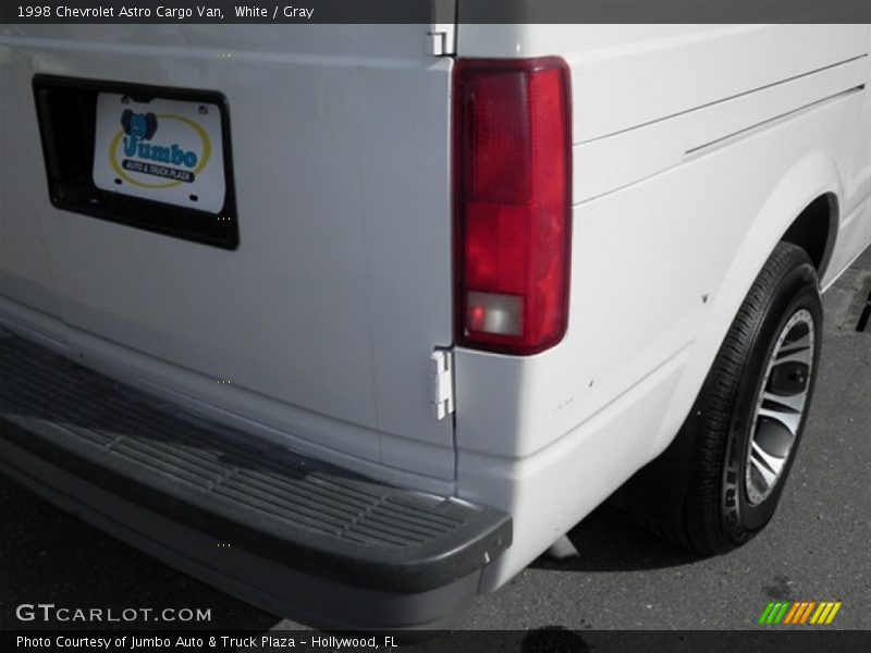 White / Gray 1998 Chevrolet Astro Cargo Van