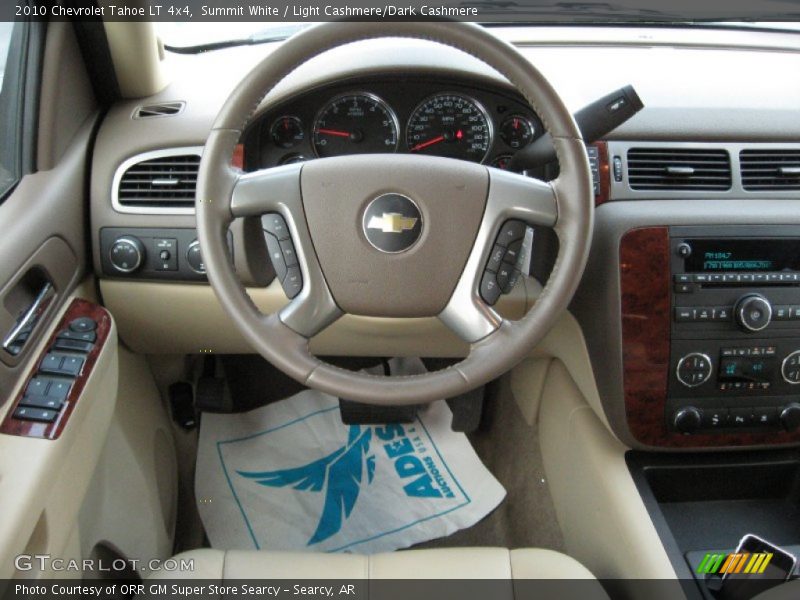 Summit White / Light Cashmere/Dark Cashmere 2010 Chevrolet Tahoe LT 4x4