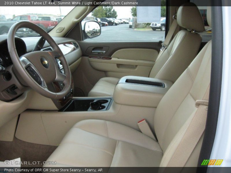 Summit White / Light Cashmere/Dark Cashmere 2010 Chevrolet Tahoe LT 4x4