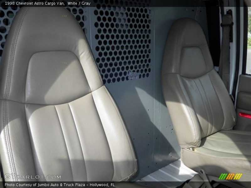 White / Gray 1998 Chevrolet Astro Cargo Van