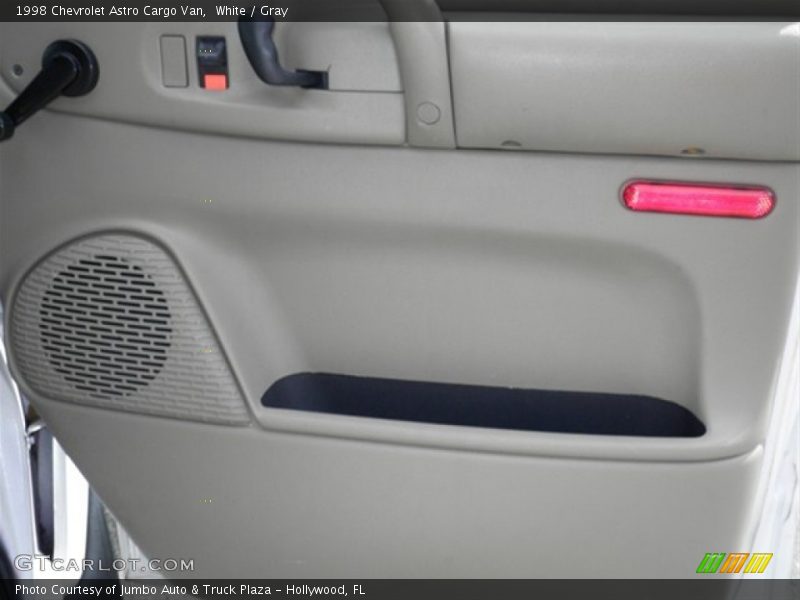 White / Gray 1998 Chevrolet Astro Cargo Van