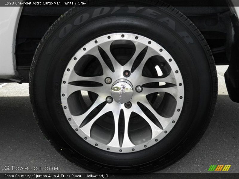 White / Gray 1998 Chevrolet Astro Cargo Van