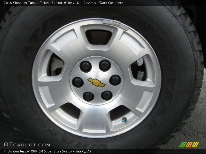 Summit White / Light Cashmere/Dark Cashmere 2010 Chevrolet Tahoe LT 4x4