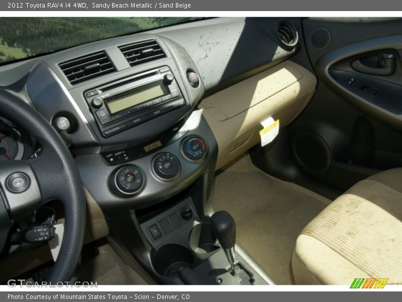 Sandy Beach Metallic / Sand Beige 2012 Toyota RAV4 I4 4WD