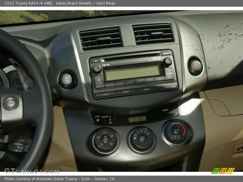 Sandy Beach Metallic / Sand Beige 2012 Toyota RAV4 I4 4WD