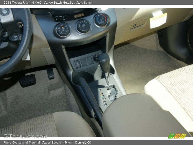 Sandy Beach Metallic / Sand Beige 2012 Toyota RAV4 I4 4WD