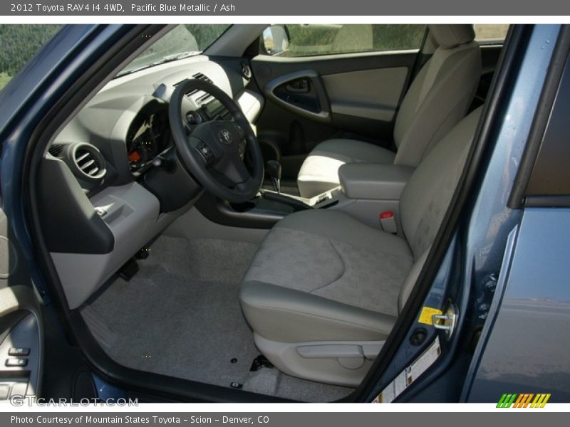 Pacific Blue Metallic / Ash 2012 Toyota RAV4 I4 4WD