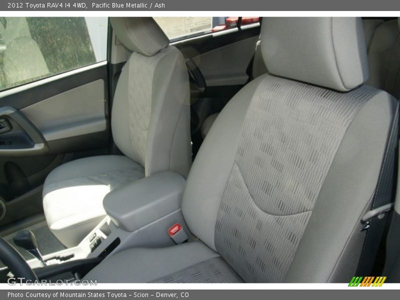 Pacific Blue Metallic / Ash 2012 Toyota RAV4 I4 4WD