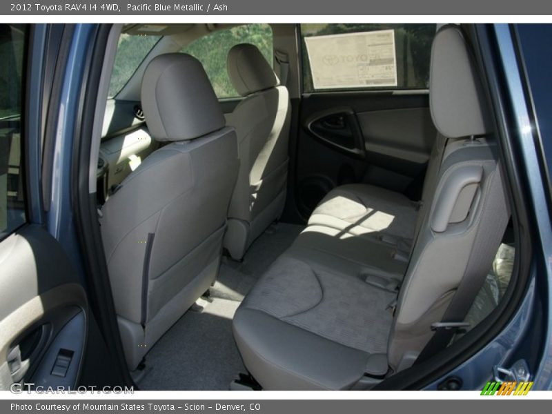 Pacific Blue Metallic / Ash 2012 Toyota RAV4 I4 4WD
