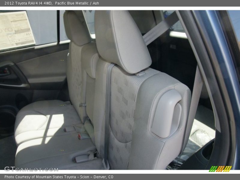 Pacific Blue Metallic / Ash 2012 Toyota RAV4 I4 4WD