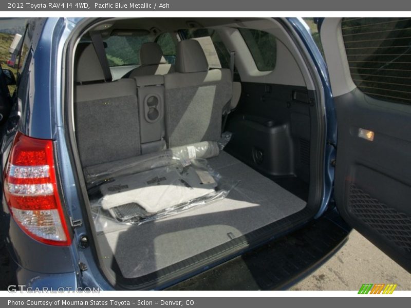Pacific Blue Metallic / Ash 2012 Toyota RAV4 I4 4WD