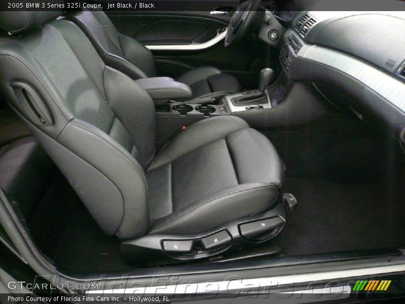 Jet Black / Black 2005 BMW 3 Series 325i Coupe