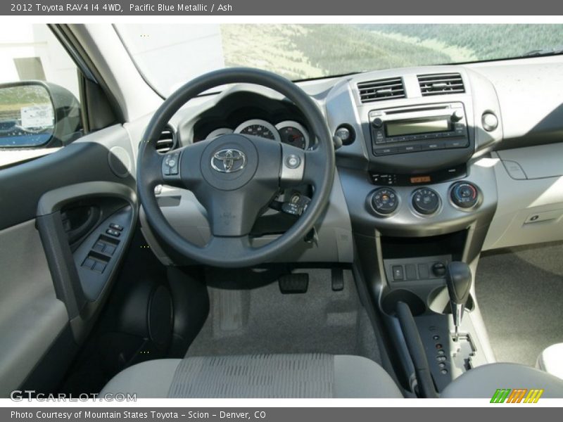Pacific Blue Metallic / Ash 2012 Toyota RAV4 I4 4WD