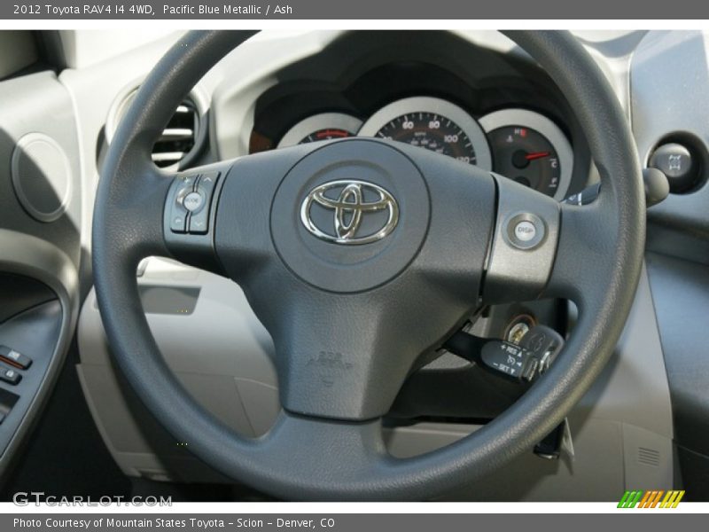 Pacific Blue Metallic / Ash 2012 Toyota RAV4 I4 4WD