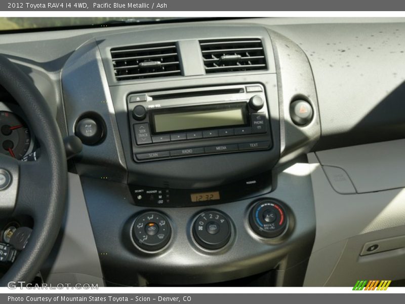 Pacific Blue Metallic / Ash 2012 Toyota RAV4 I4 4WD