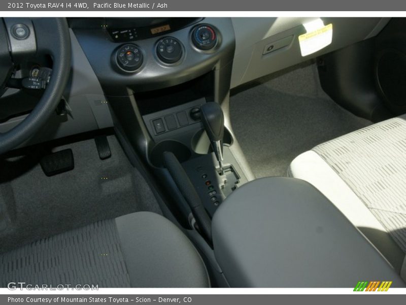 Pacific Blue Metallic / Ash 2012 Toyota RAV4 I4 4WD
