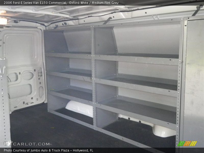 Oxford White / Medium Flint Grey 2006 Ford E Series Van E150 Commercial