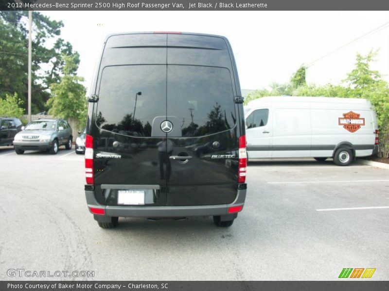 Jet Black / Black Leatherette 2012 Mercedes-Benz Sprinter 2500 High Roof Passenger Van