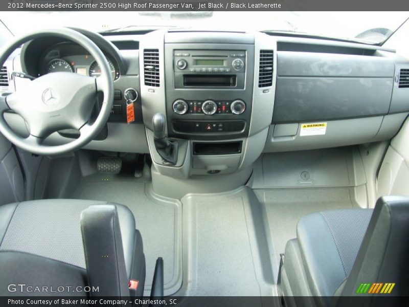 Jet Black / Black Leatherette 2012 Mercedes-Benz Sprinter 2500 High Roof Passenger Van
